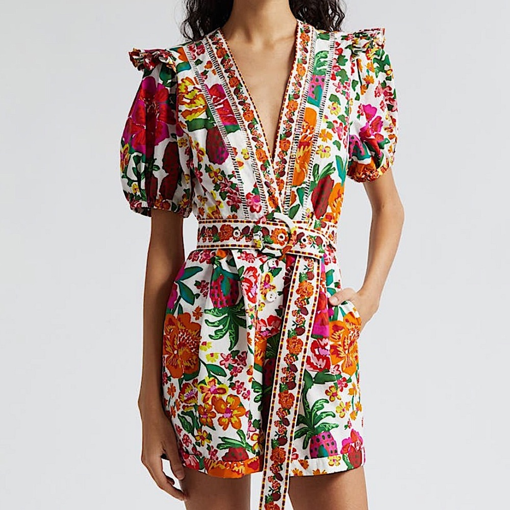 New! FARM Rio Romper size M